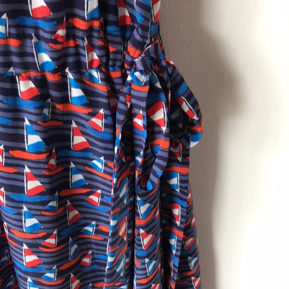 41 hawthorn stitch fix Tammi blue sailboat dress - Picture 3 of 8